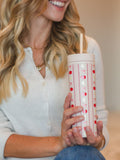 Pippi Post 16oz Skinny Acrylic Tumbler - Pumpkins & Bows Fall