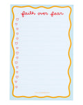 Callie Danielle Faith Over Fear Notepad