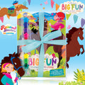 The Piggy Story Activity & Coloring Gift Pack - Horse Play