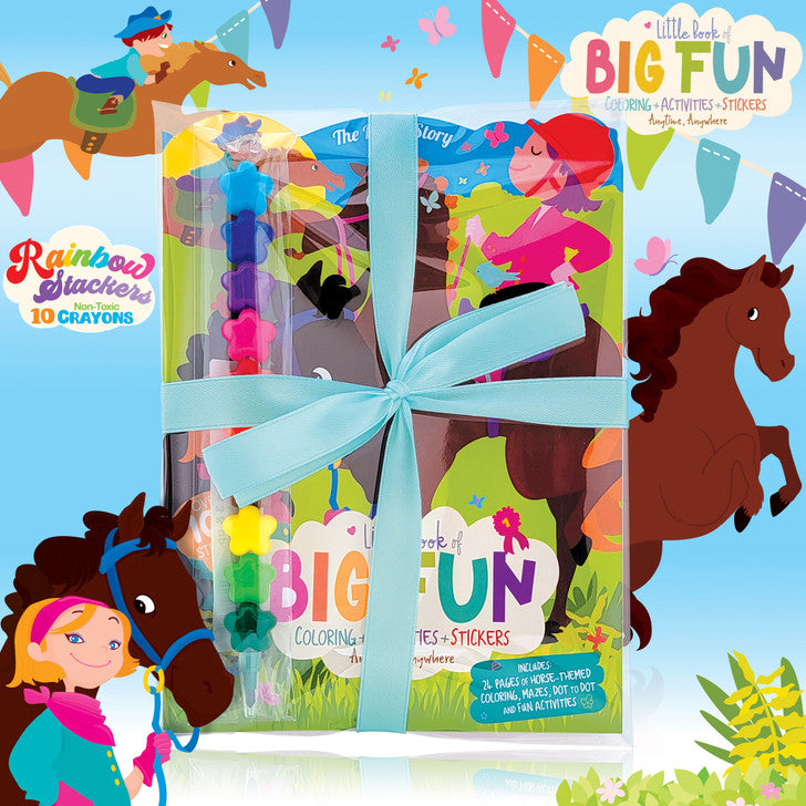 The Piggy Story Activity & Coloring Gift Pack - Horse Play