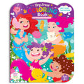 The Piggy Story Dry Erase Coloring Book with Reusable Stickers - Mermaids
