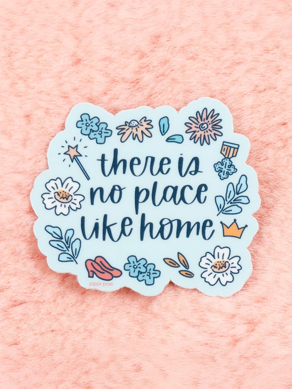 Pippi Post Decal Stickers - No Place Like Home
