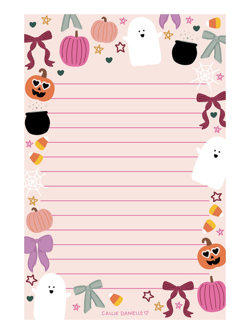 Callie Danielle 4x6 Notepad