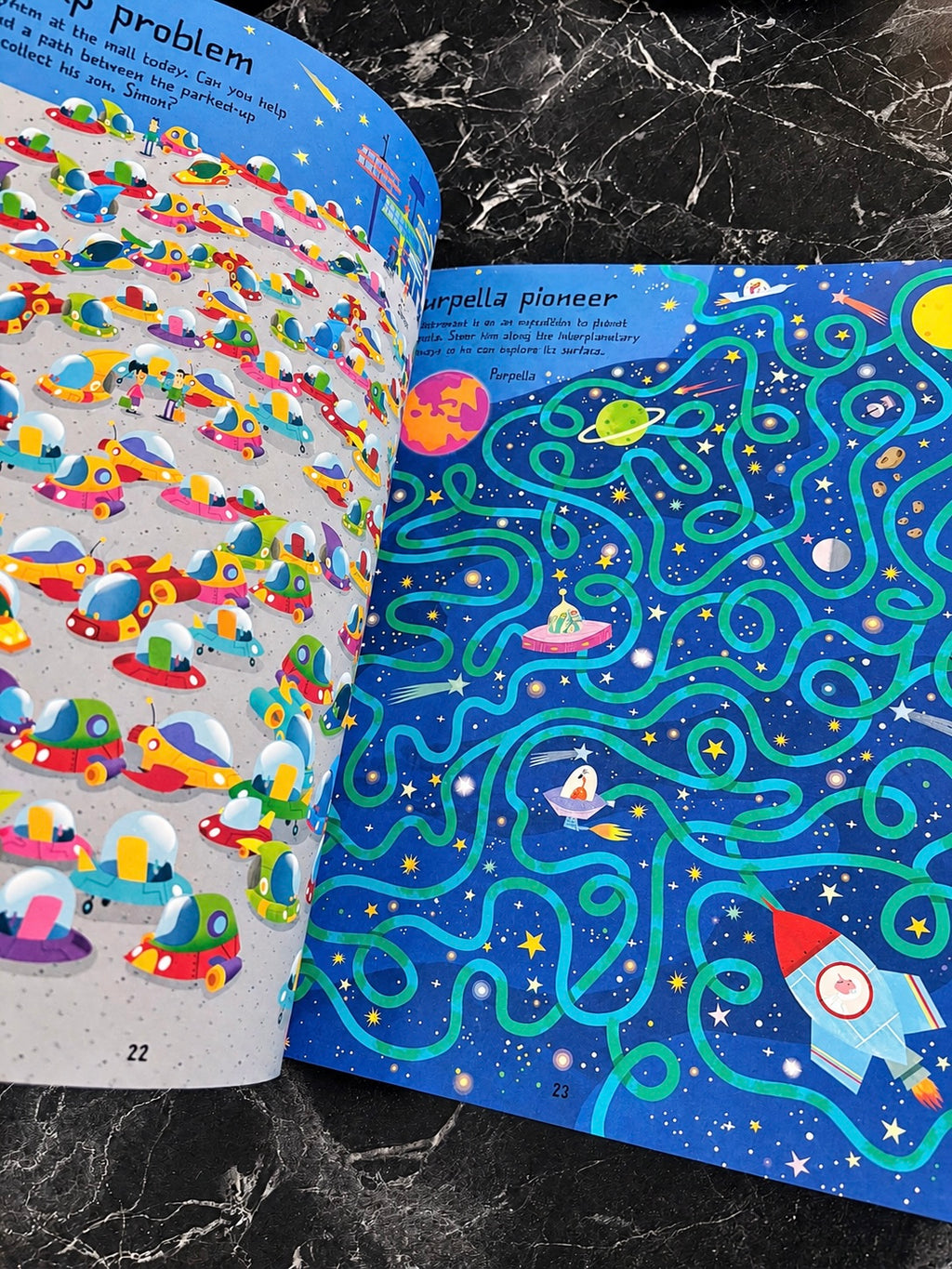 Space Maze Book