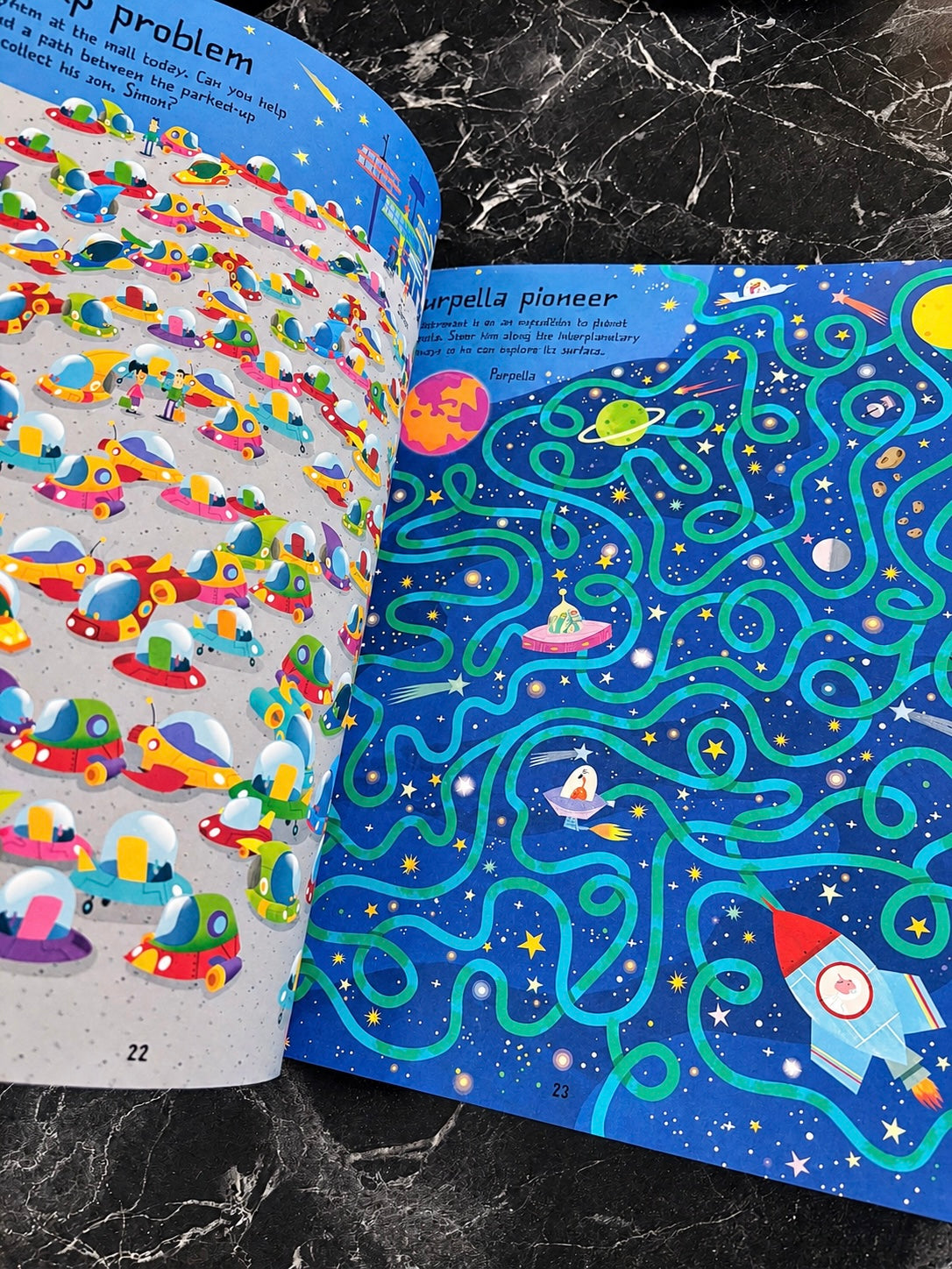 Space Maze Book