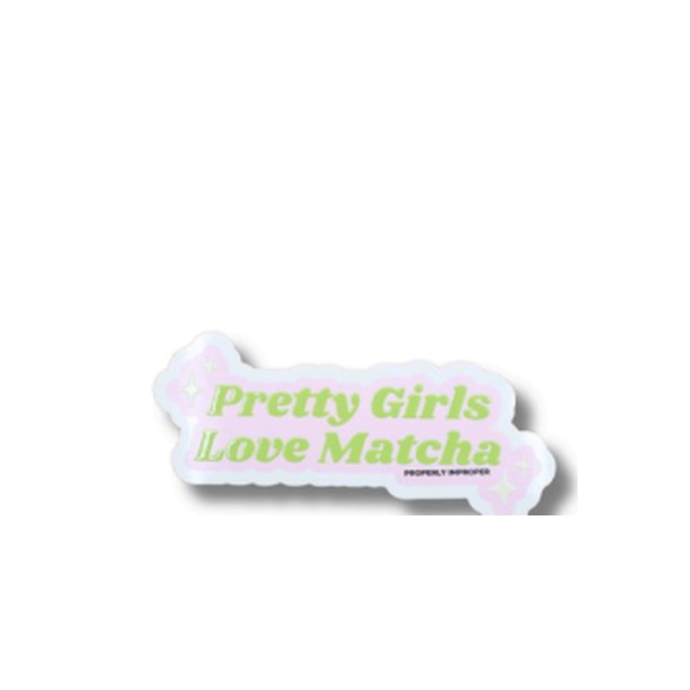 Properly Improper Raised Waterproof Stickers