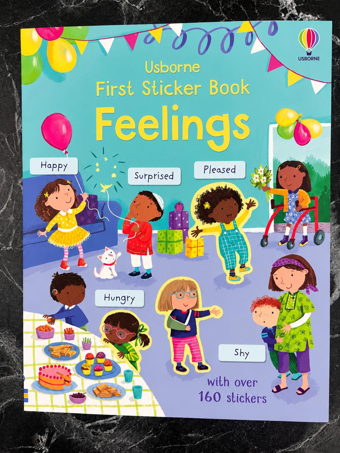 First Sticker Book Feelings