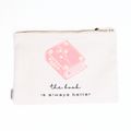 Properly Improper Canvas Pouches - The Book Is Always Better