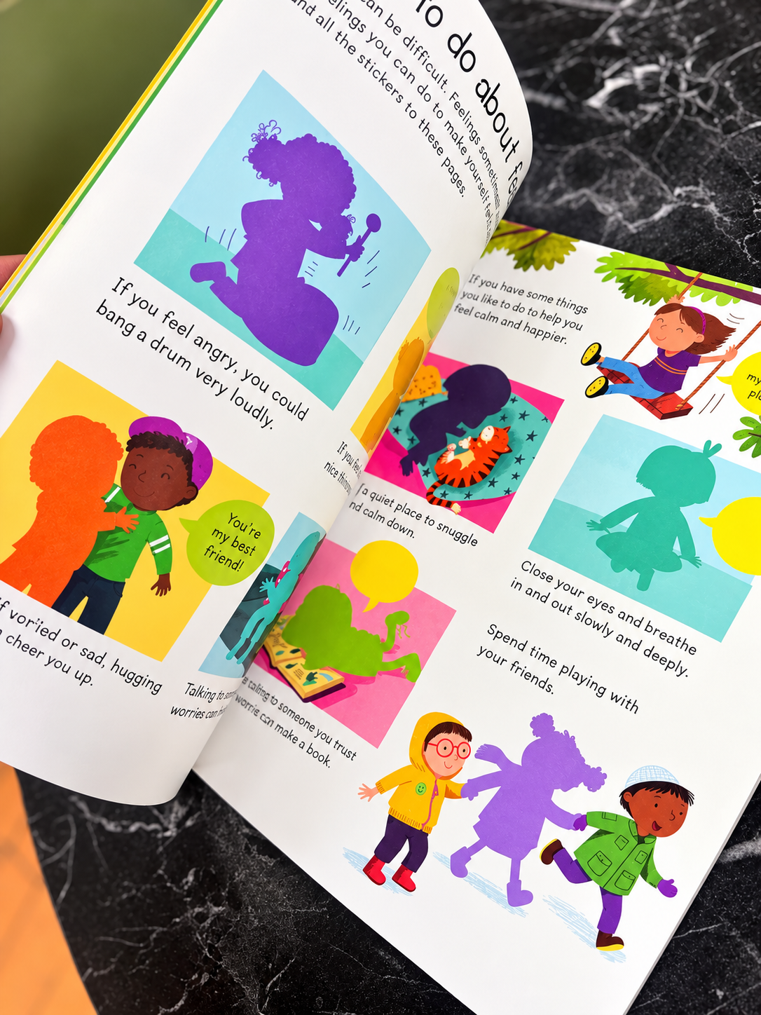 First Sticker Book Feelings