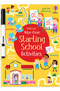 Wipe-Clean Starting School Activities