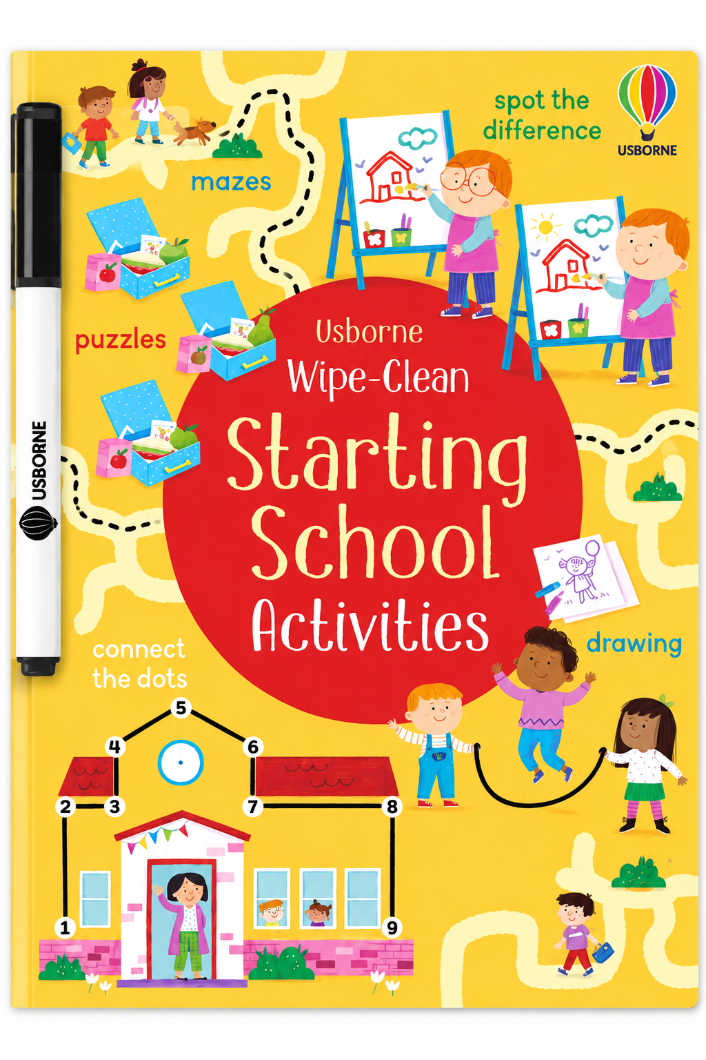 Wipe-Clean Starting School Activities