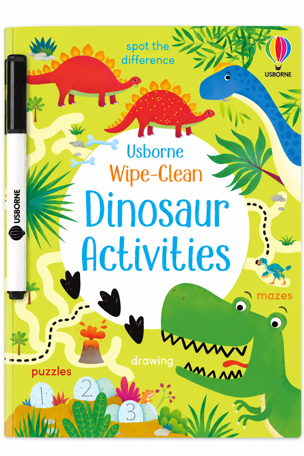 Wipe-Clean Dinosaur Activities