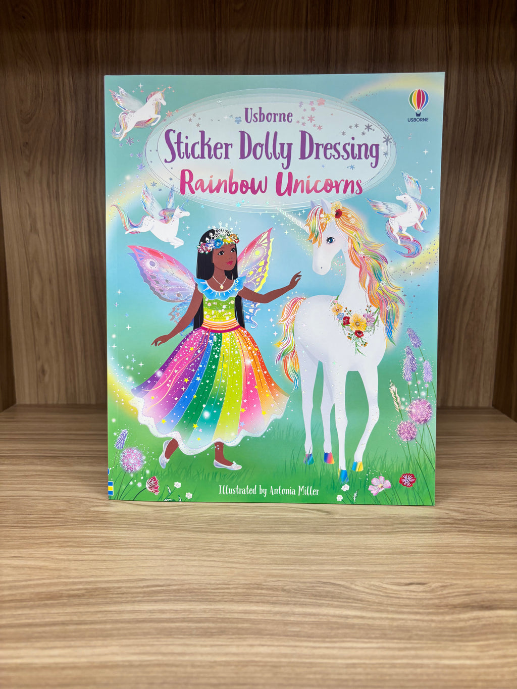 Sticker Dolly Dressing Rainbow Unicorns