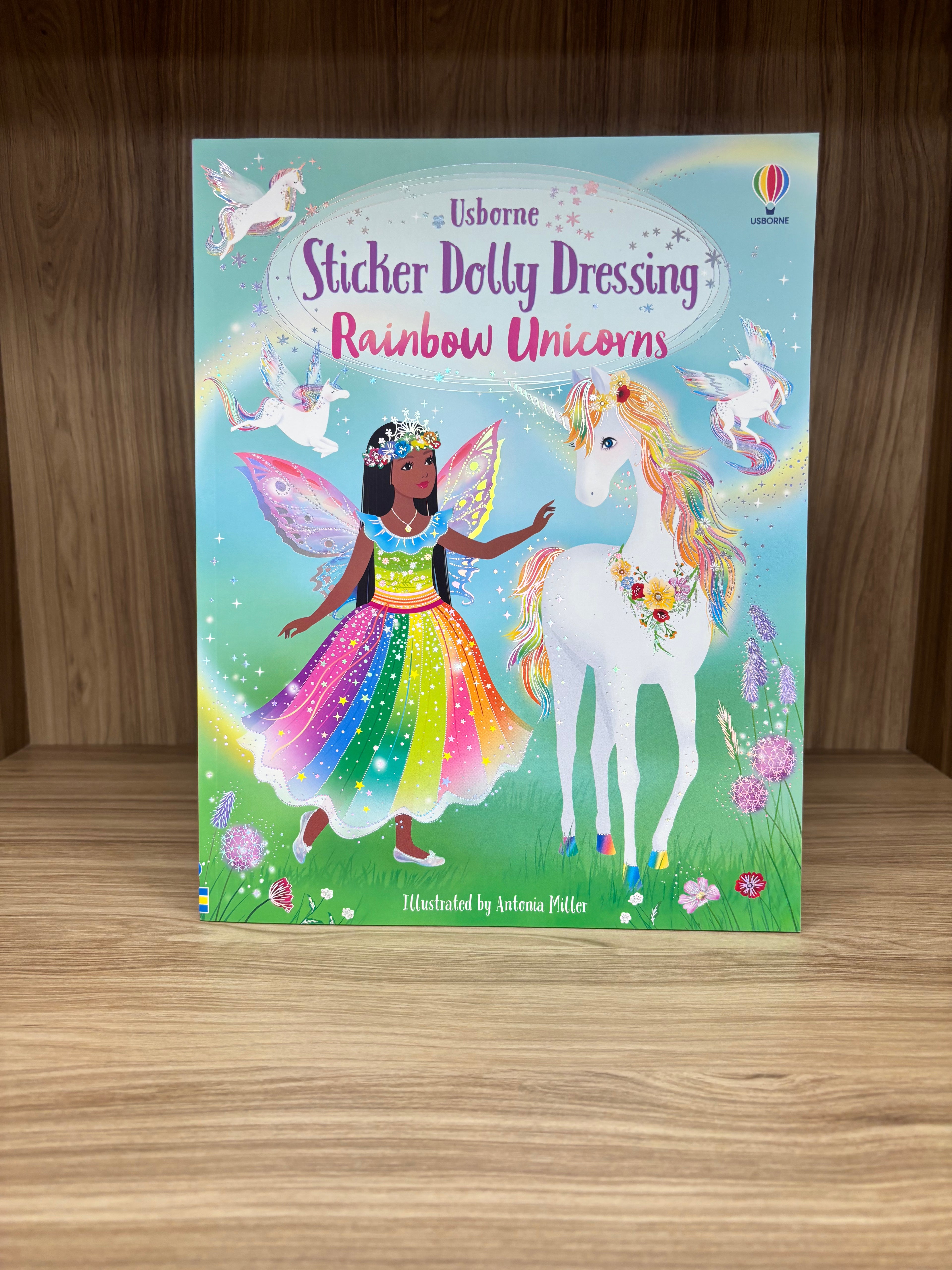 Sticker Dolly Dressing Rainbow Unicorns
