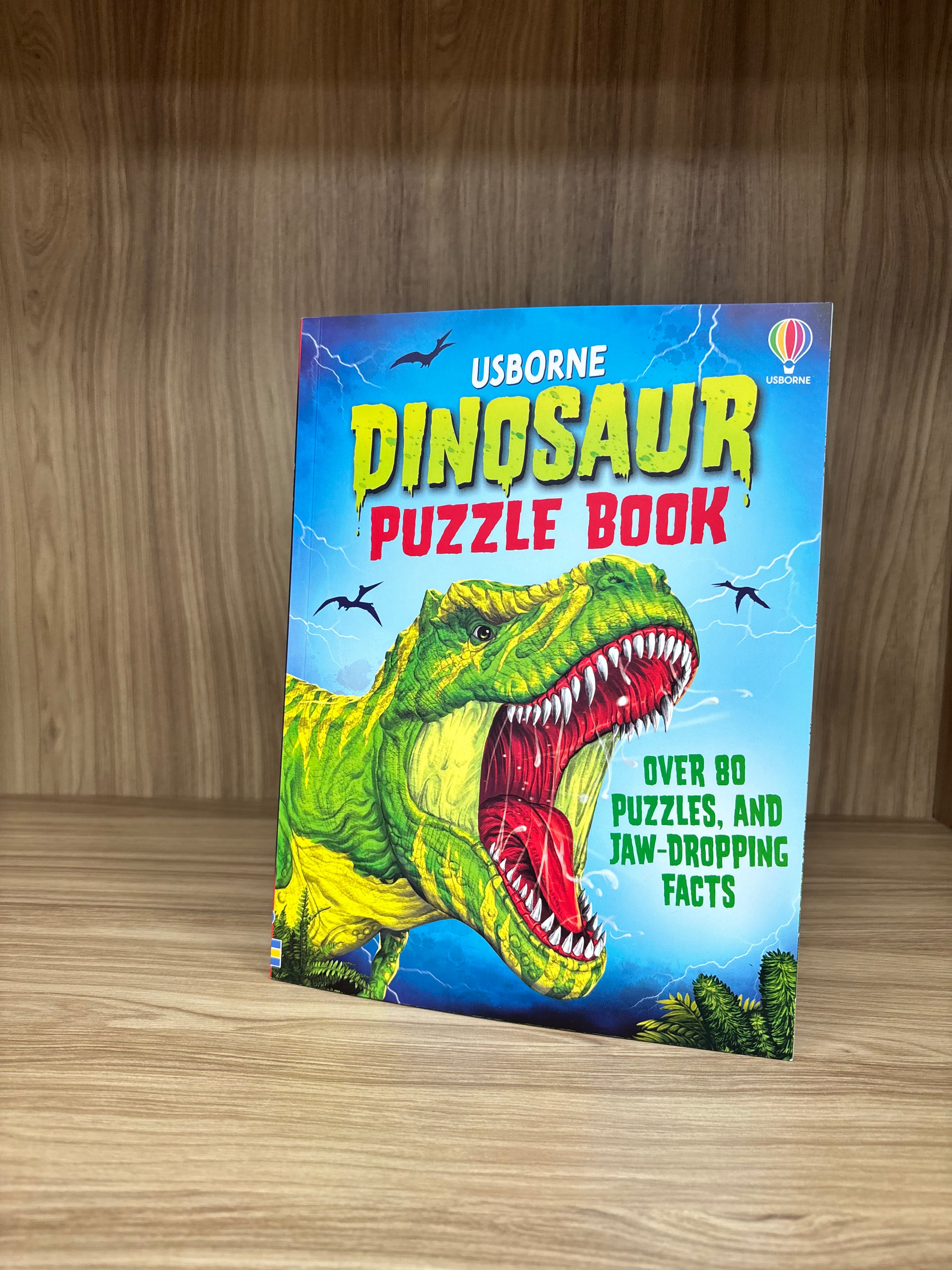Dinosaur Puzzle Book