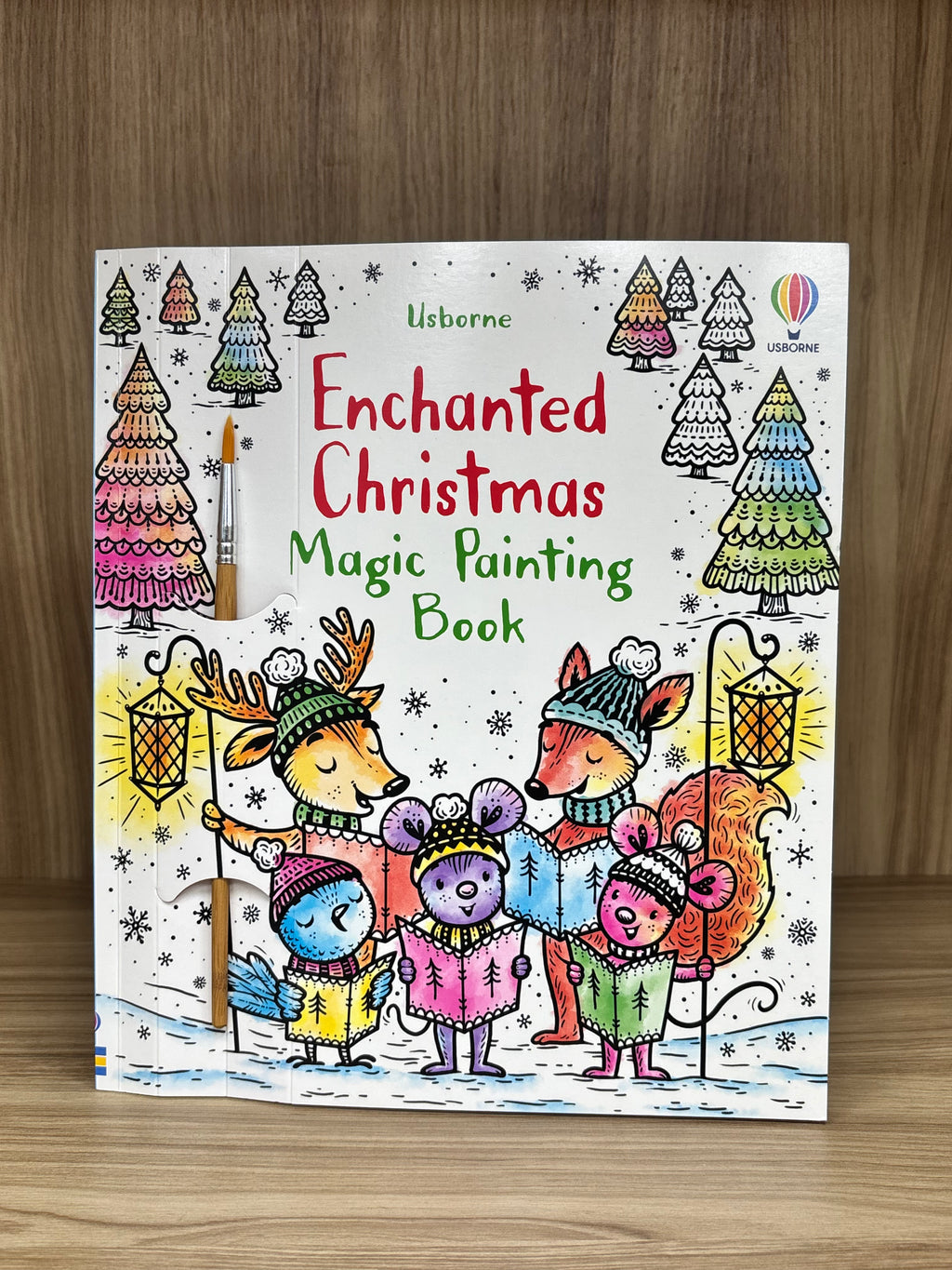 Enchanted Christmas Magic Painting Book