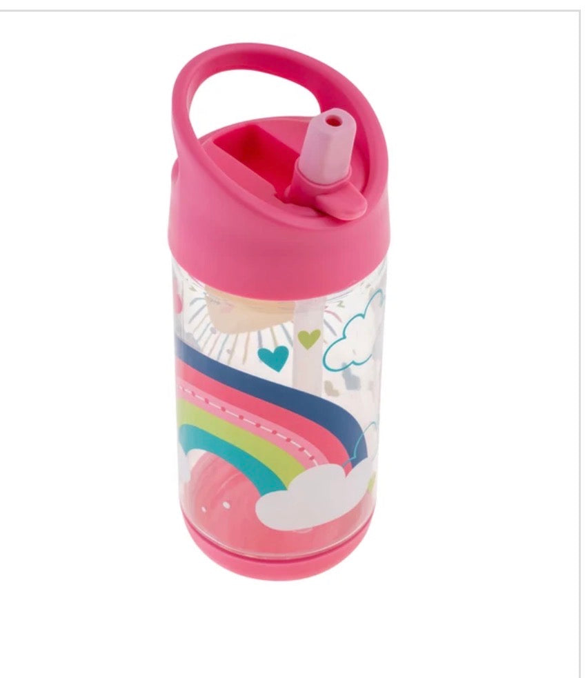 Stephen Joseph Flip Top Bottle - Rainbow