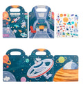Stephen Joseph Reusable Sticker Book - Space