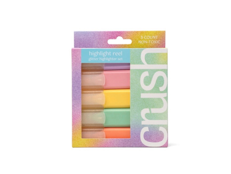 Crush Highlight Reel Glitter Highlighter Set