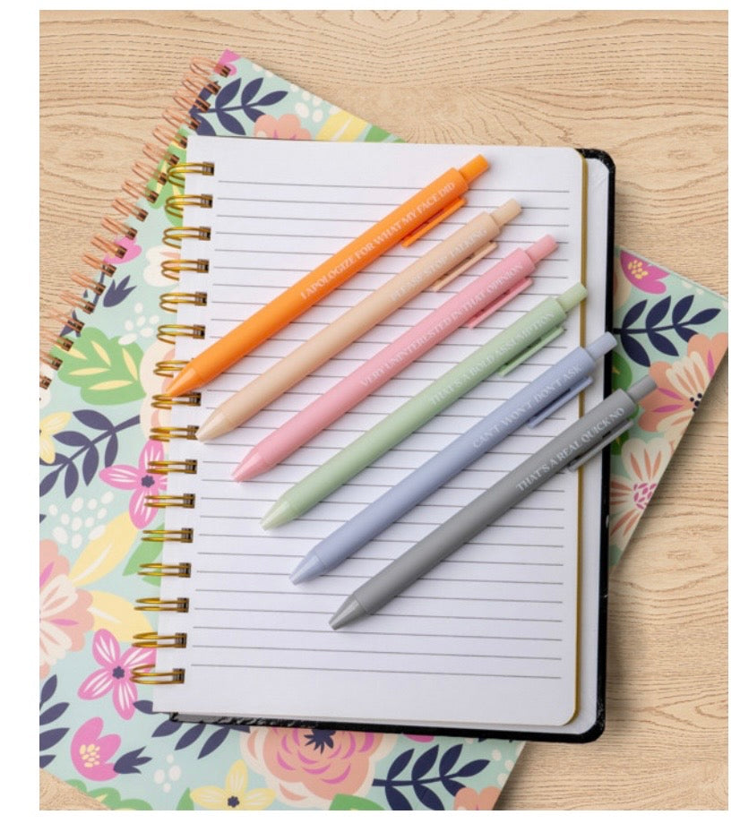Crush Warmest Regards Quote Pen Set