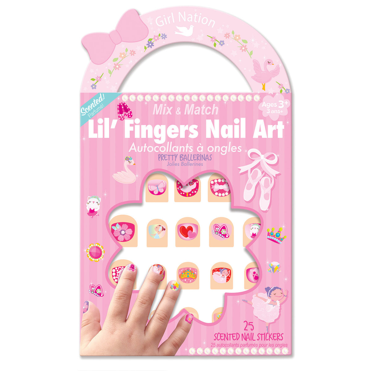 Girl Nation Lil' Fingers Nail Art