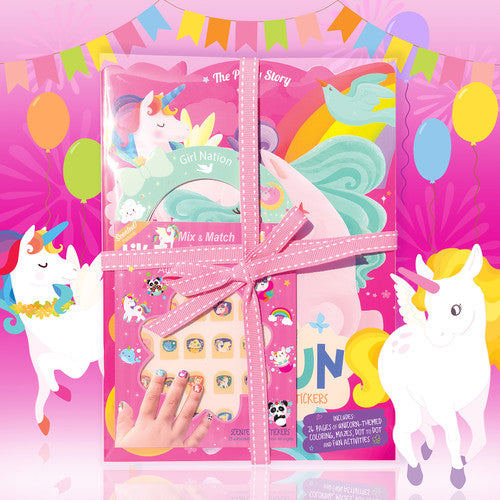 Girl Nation Sweet Surprise Activity & Nail Art Gift Pack