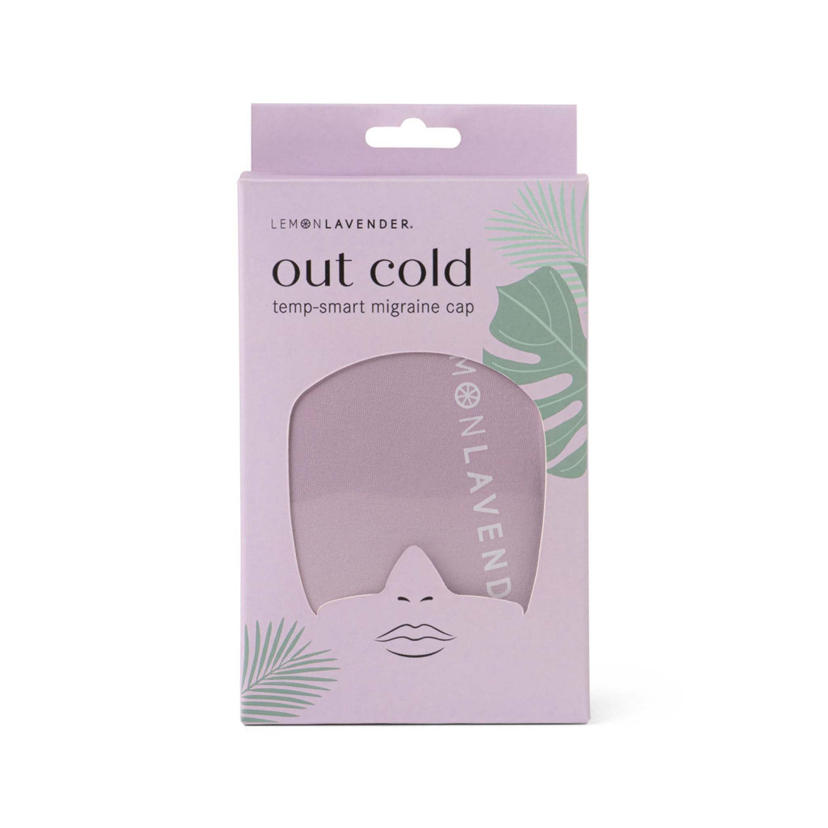 Lemon Lavender Out Cold Temp-Smart Migraine Cap - Grey