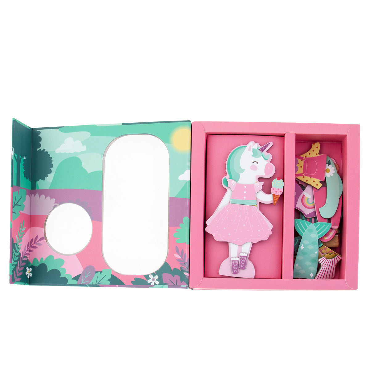 Stephen Joseph Magnetic Dress-Up Box Set - Unicorn & Princess