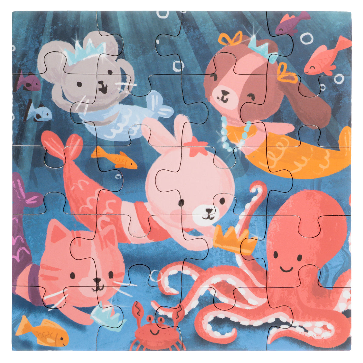 Stephen Joseph 4-in-1 Magnetic Puzzle - Fairytale