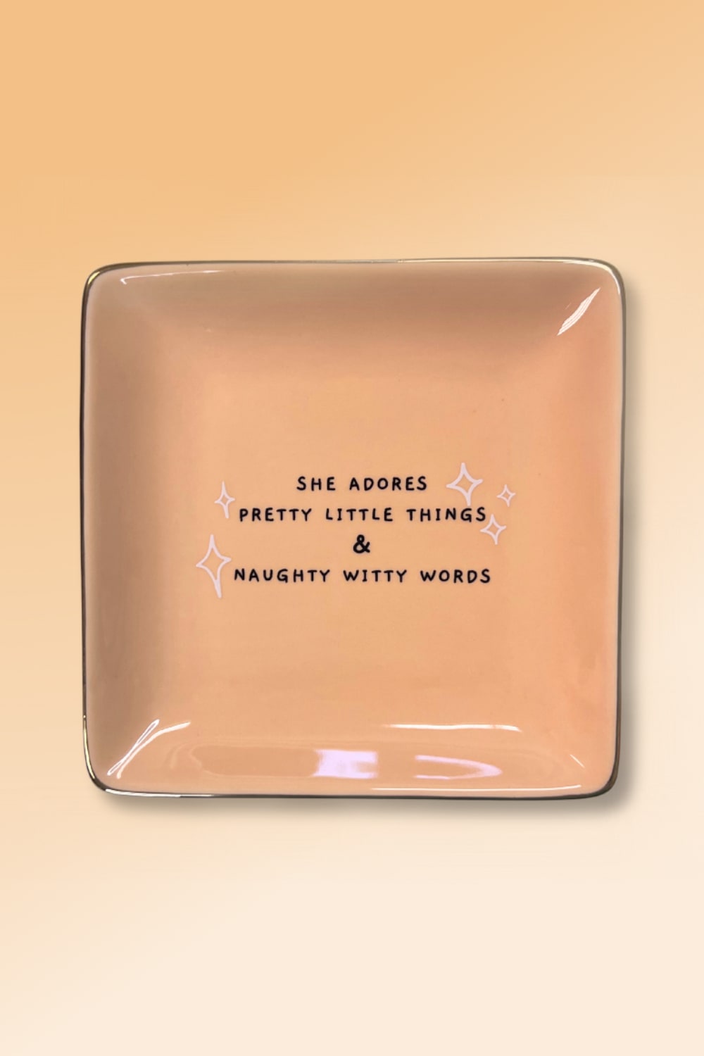 Properly Improper Trinket Trays - Put Wedding Ring Here