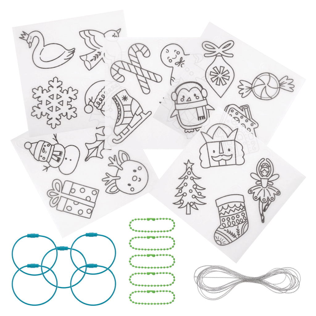 Stephen Joseph Shrink Art Kit - Winter Wonderland