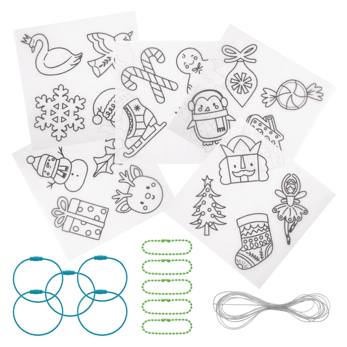 Stephen Joseph Shrink Art Kit - Winter Wonderland