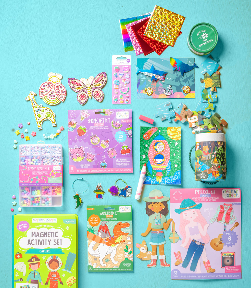 Stephen Joseph Shrink Art Kit - Garden