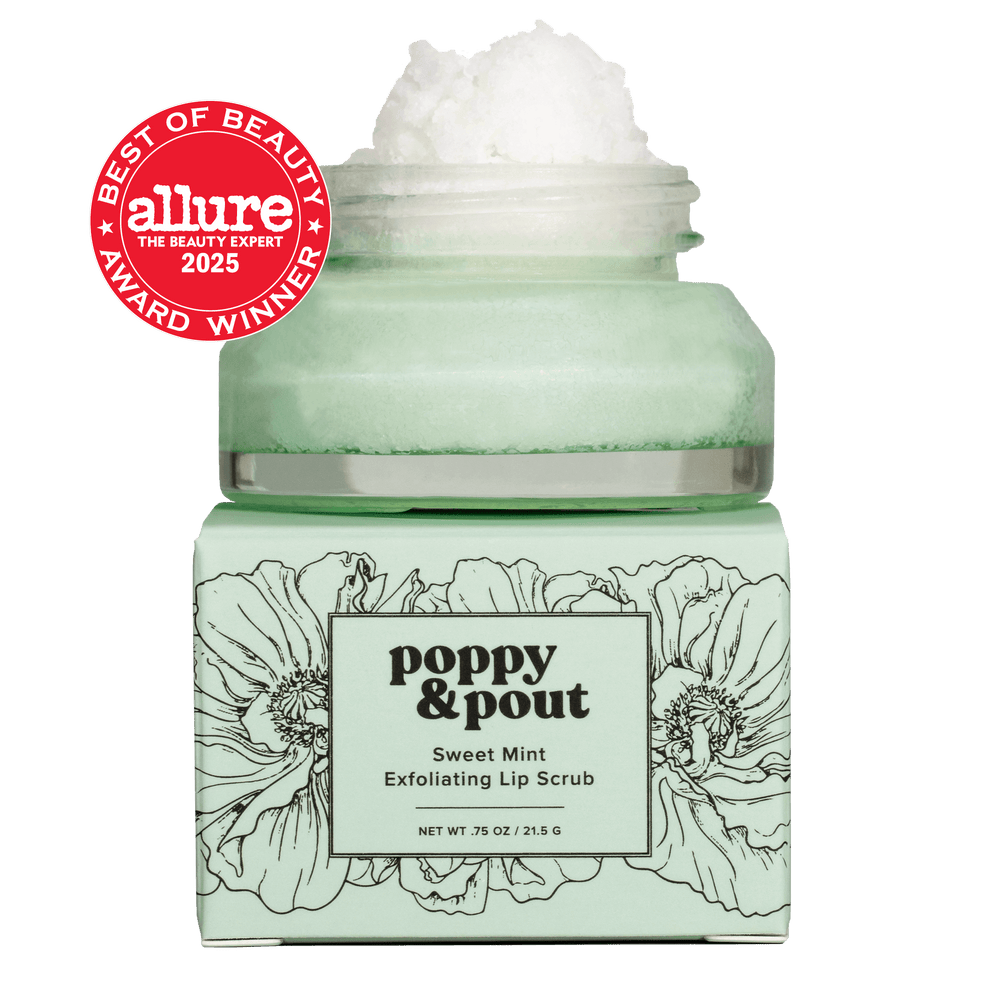 Poppy & Pout Exfoliating Lip Scrub