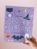 Pippi Post Spooky Season Halloween Coloring Book
