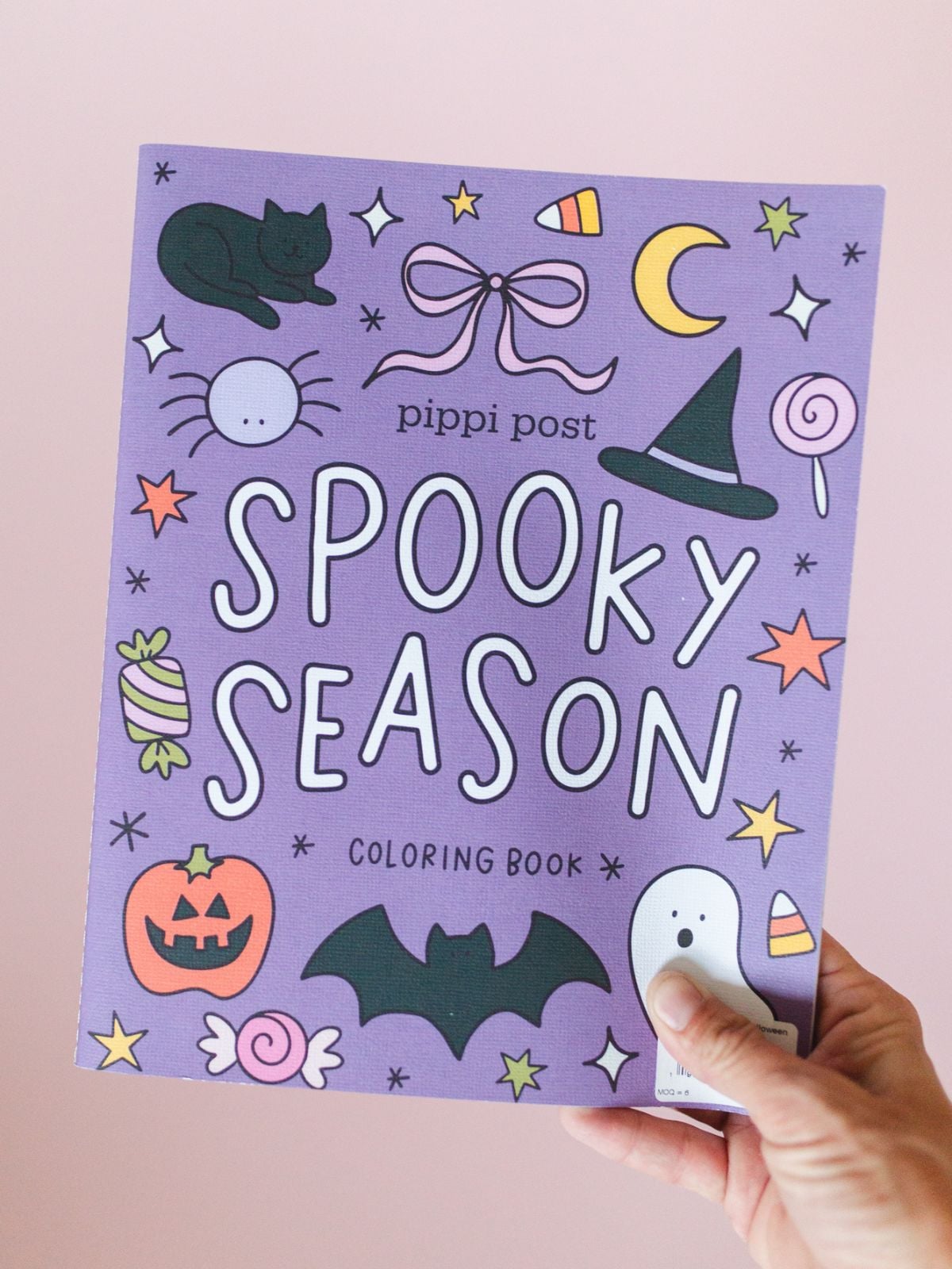 Pippi Post Spooky Season Halloween Coloring Book