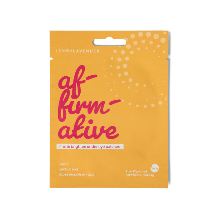 Lemon Lavender Af-Firm-Ative – Firm & Brighten Under Eye Patches